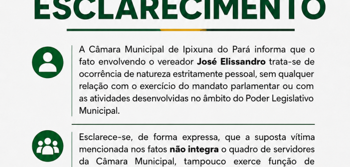 Nota de Esclarecimento